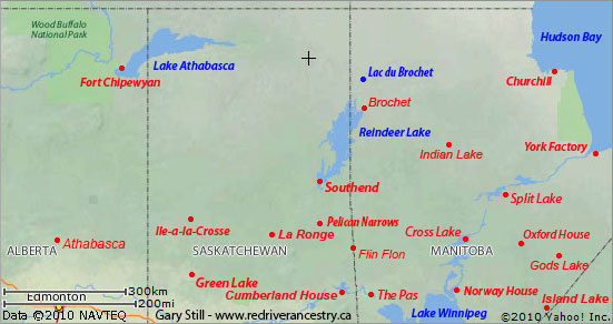 HBC Posts west of Hudson Bay