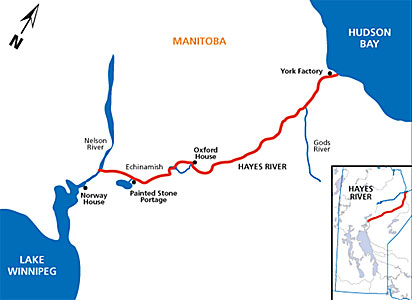 Hayes River Route
